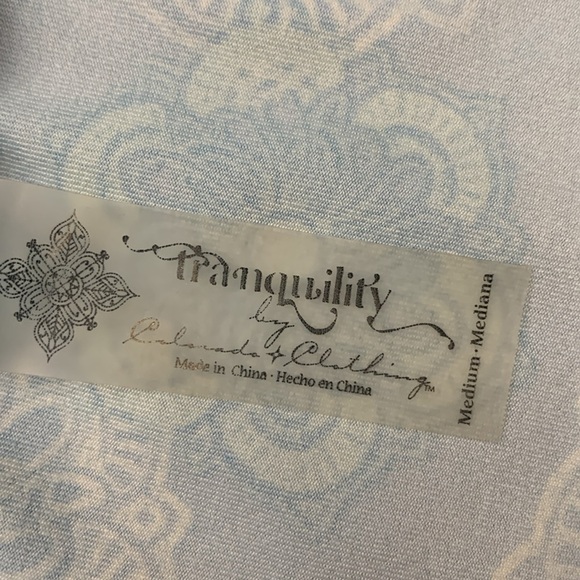 Tranquility Medium Ocean Blue With Beautiful Summer Design Skirt - Picture 7 of 9